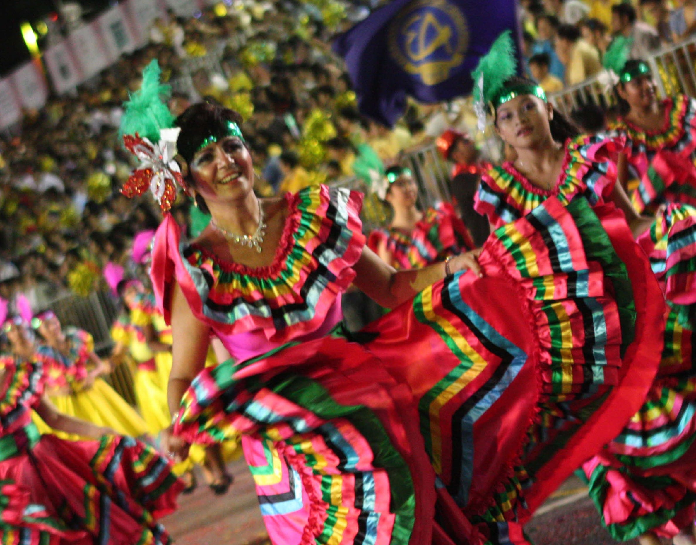 The Eurasian Association contingent at the Chingay parade, 2010. Courtesy of the Eurasian Association, Singapore.